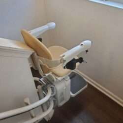 Curved stairlift in Central Pennsylvania